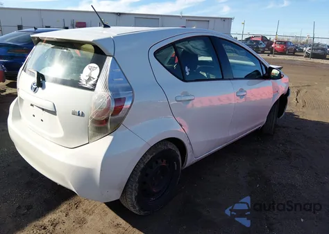 2012 Toyota Prius C Two from USA, damaged, VIN JTDKDTB3XC1003850